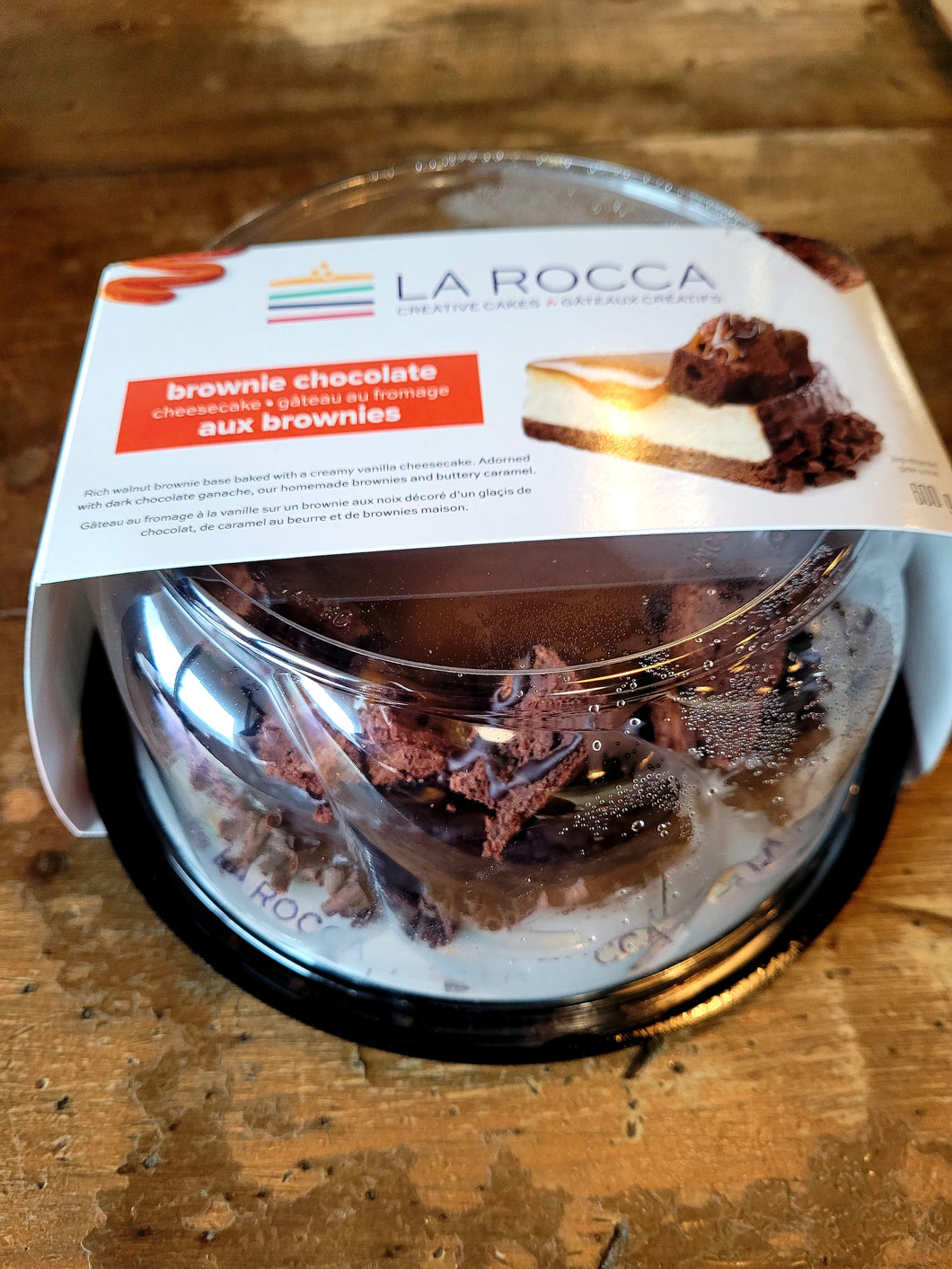 La Rocca Brownie Chocolate Cheesecake