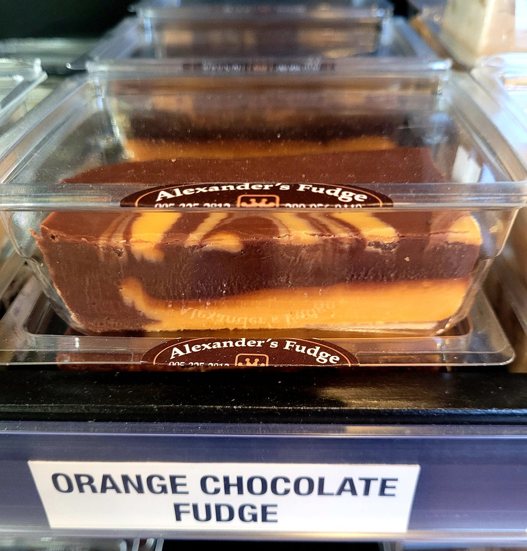 Orange Chocolate Fudge